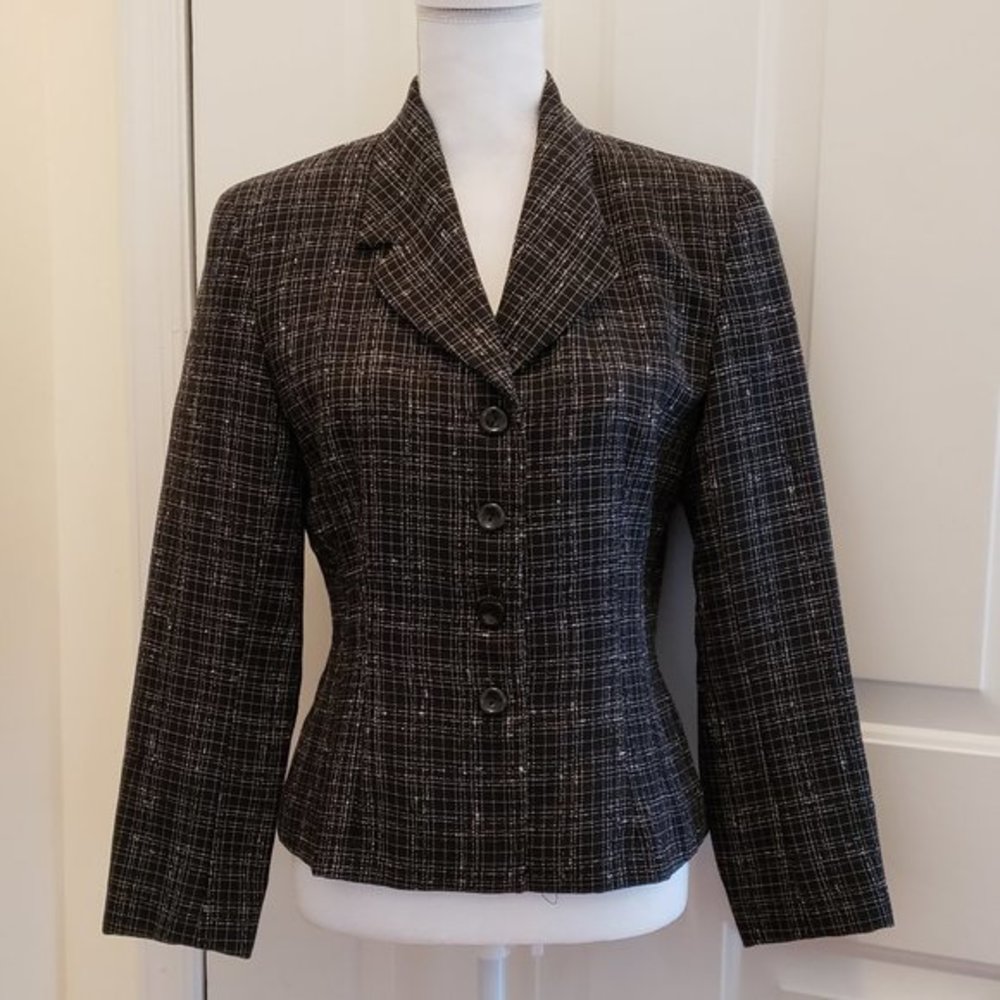 Vintage Gianni Petite Suit Jacket Blazer Size 8